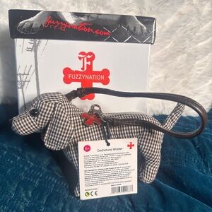 Fuzzy Nation Dachshund Wristlet